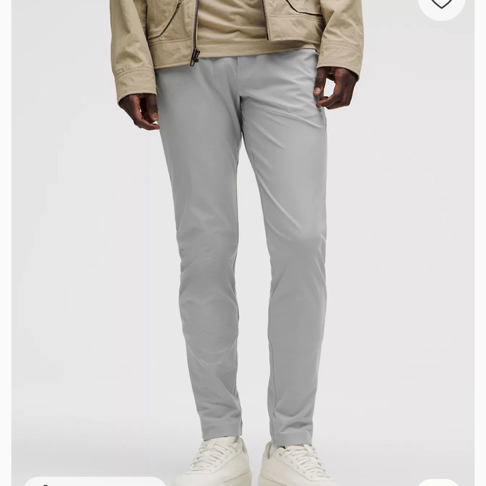 lululemon athletica Men's Light Gray Chinos